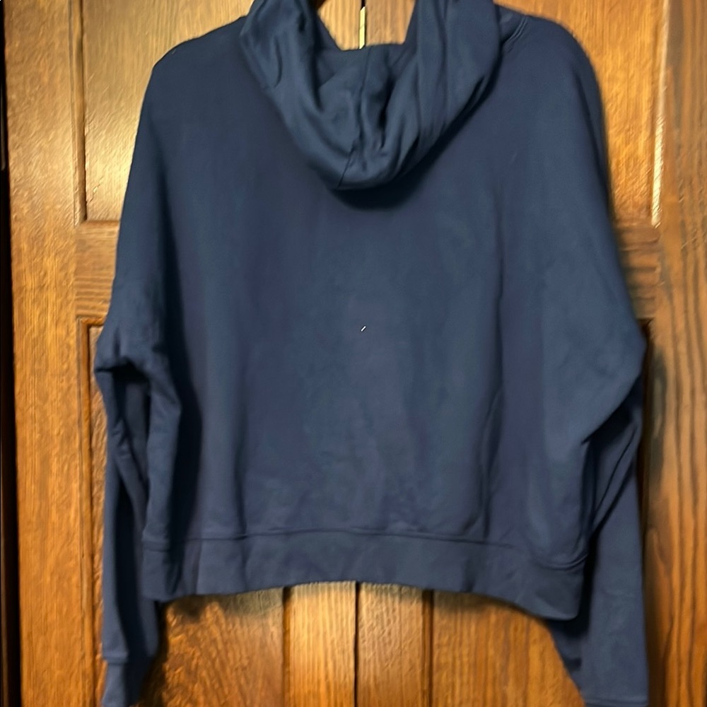 Disney Blue Cropped Sweater with Logo - Picture 5 of 5